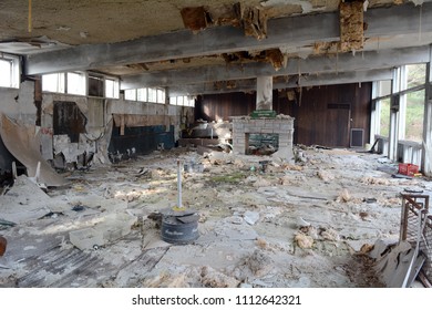 Abandoned Ski Lodge