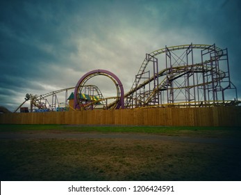 Abandoned Theme Park Rollercoaster