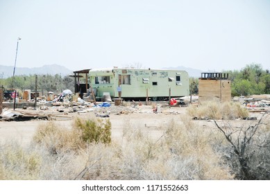 Abandoned Trailer Park California