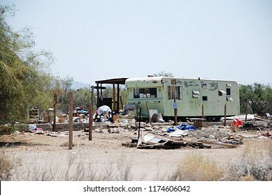 Abandoned Trailer Park California