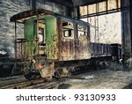 Abandoned train of Spain