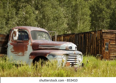 Abandoned Truck Left Forces Nature Stock Photo 853410 | Shutterstock