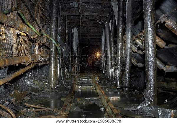 Abandoned Underground Coal Mine Workings Stock Photo (Edit Now) 1506888698