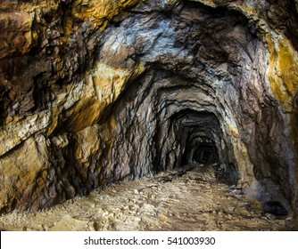 In abandoned uranium mines