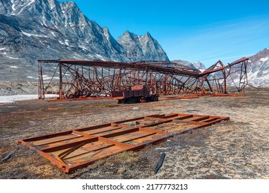 An Abandoned US Military Base Litters - Thousands Of Oil Drums Scattered Across The Land,  Greenland