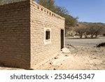 An abandoned village in Wadi Massal, Riyadh Province, Saudi Arabia