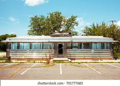 Abandoned Vintage Diner In New Jersey