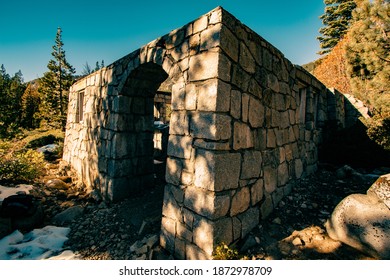 Abandoned Western Pioneer Building In The Mountains