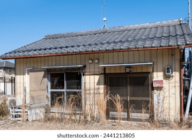 An abandoned wooden vacant house. - Powered by Shutterstock