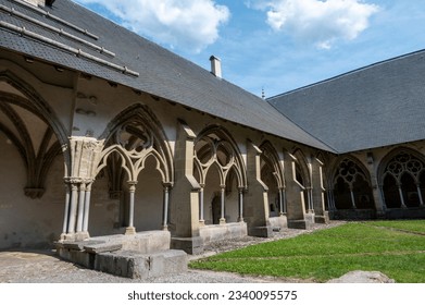 Abbey of Abondance, Cistercian monks,  Haute-Savoie, France