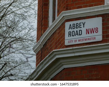 Abbey Road Sign In London