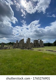 Abbey Ruins In Castle Acre, Norfolk