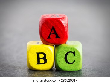 ABC Blocks - Shutterstock ID 296820317