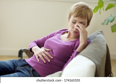 Abdominal Pain In A Woman