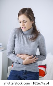 Abdominal Pain In A Woman