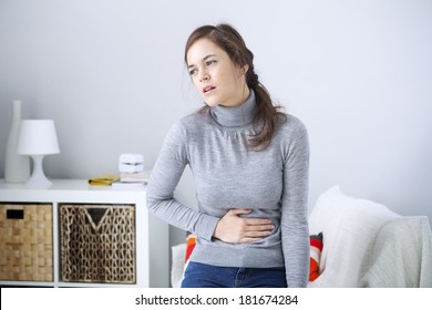 Abdominal Pain In A Woman