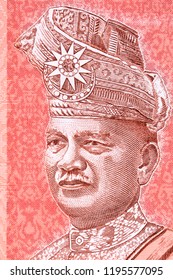 Abdul Hamid Halim Of Kedah Portrait From Malaysian Money 
