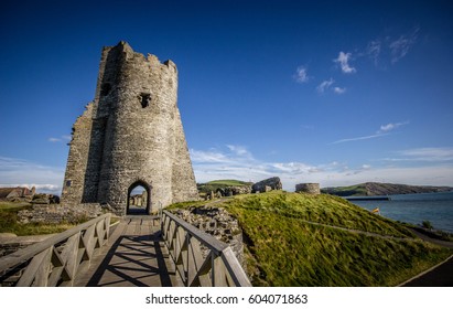 Aberystwyth Castle, Cardigan Bay, Ceredigion,Wales