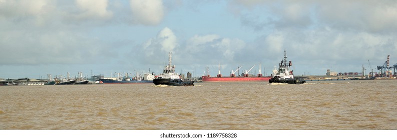 Abidjan Port, 27 September 2018, Ivory Coast 