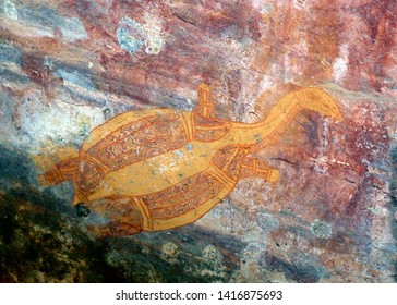 Aboriginal Indigenous Rock Art Painting