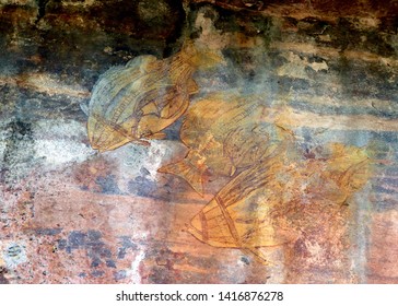 Aboriginal Indigenous Rock Art Painting