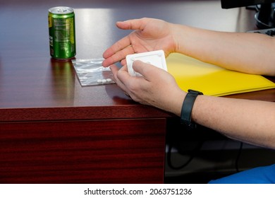 Abortion Provider With Medication Abortion In Hand 