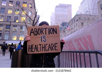 An Abortion Rally That Happened In New York City 