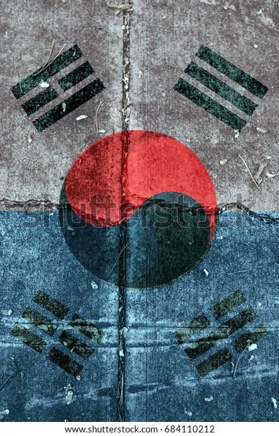 About Korean flag...it was very hot and very\
cool, sometimes.