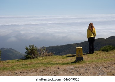 above the clouds