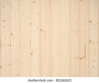 Above View Of  New Rustic Natural Pine Shiplap Boards Background With Room Or Space For Copy, Text, Words, Your Design.  Unfinished, No Paint, Horizontal With Vertical Boards 