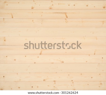 Above view of  New Rustic Natural Pine Shiplap Boards Background with Room or Space for copy, text, words, your design.  Unfinished, no paint, horizontal.  