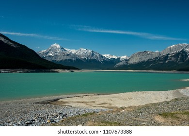 Abraham Lake In Canada