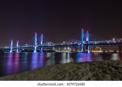 Abraham Lincoln Bridge From The Banks