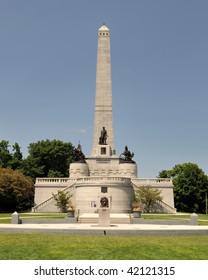 Abraham Lincoln Tomb In Springfield, Illinois