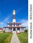 Absecon Lighthouse in Atlantic City New Jersey 