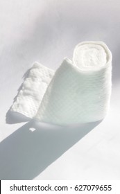 Absorbent Cotton Ribbon For Wound Care Or Skin Cleansing