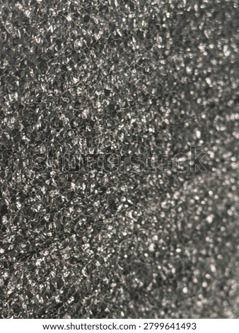 abstrack black glitter foam texture backround