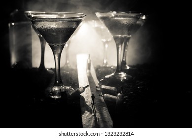 Martini Silhouette Stock Photos Images Photography Shutterstock