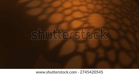 Abstract Arabesque shadow sunset background with traditional ornament, ramadan islamic design.