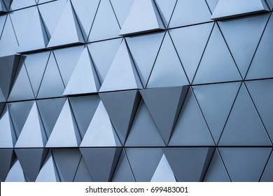 Abstract architectural pattern, triangles