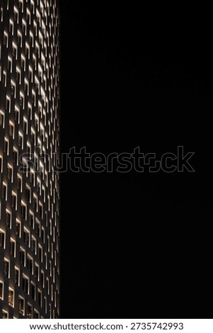 Abstract Architectural Structure with Repetitive Pattern
