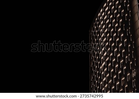 Abstract Architectural Structure with Repetitive Pattern
