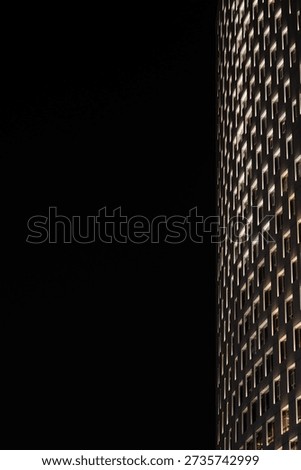 Abstract Architectural Structure with Repetitive Pattern