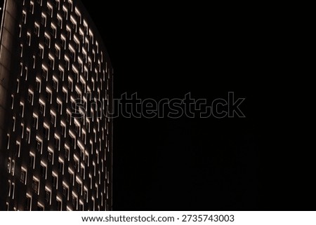 Abstract Architectural Structure with Repetitive Pattern