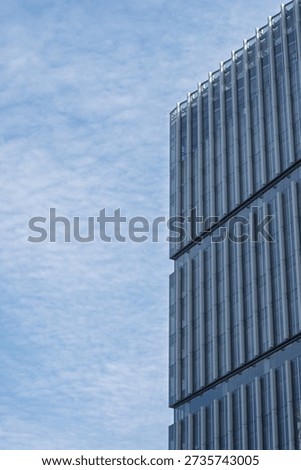 Abstract Architectural Structure with Repetitive Pattern