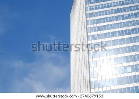 Abstract Architectural Structure with Repetitive Pattern
