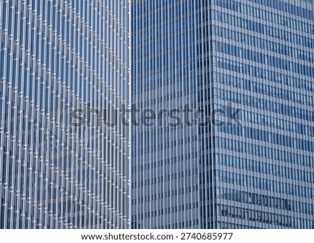 Abstract Architectural Structure with Repetitive Pattern