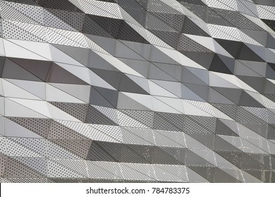 Abstract Architecture Background Concept Aluminium Composite Stock ...