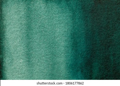 Abstract art background dark green   cyan colors  Watercolor painting canvas and soft emerald gradient  Fragment artwork paper and pattern  Texture backdrop 
