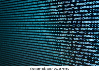 Abstract art background digital binary